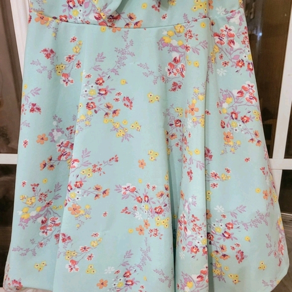 "Easter" Knit Works Girls Dress Flowers Pastel Spring Summer All Occasion SZ 14 - Picture 9 of 12